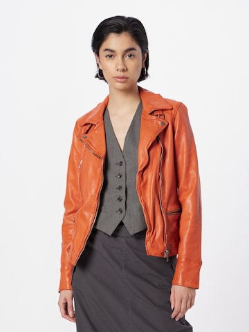 OAKWOOD Between-Season Jacket in Orange: front