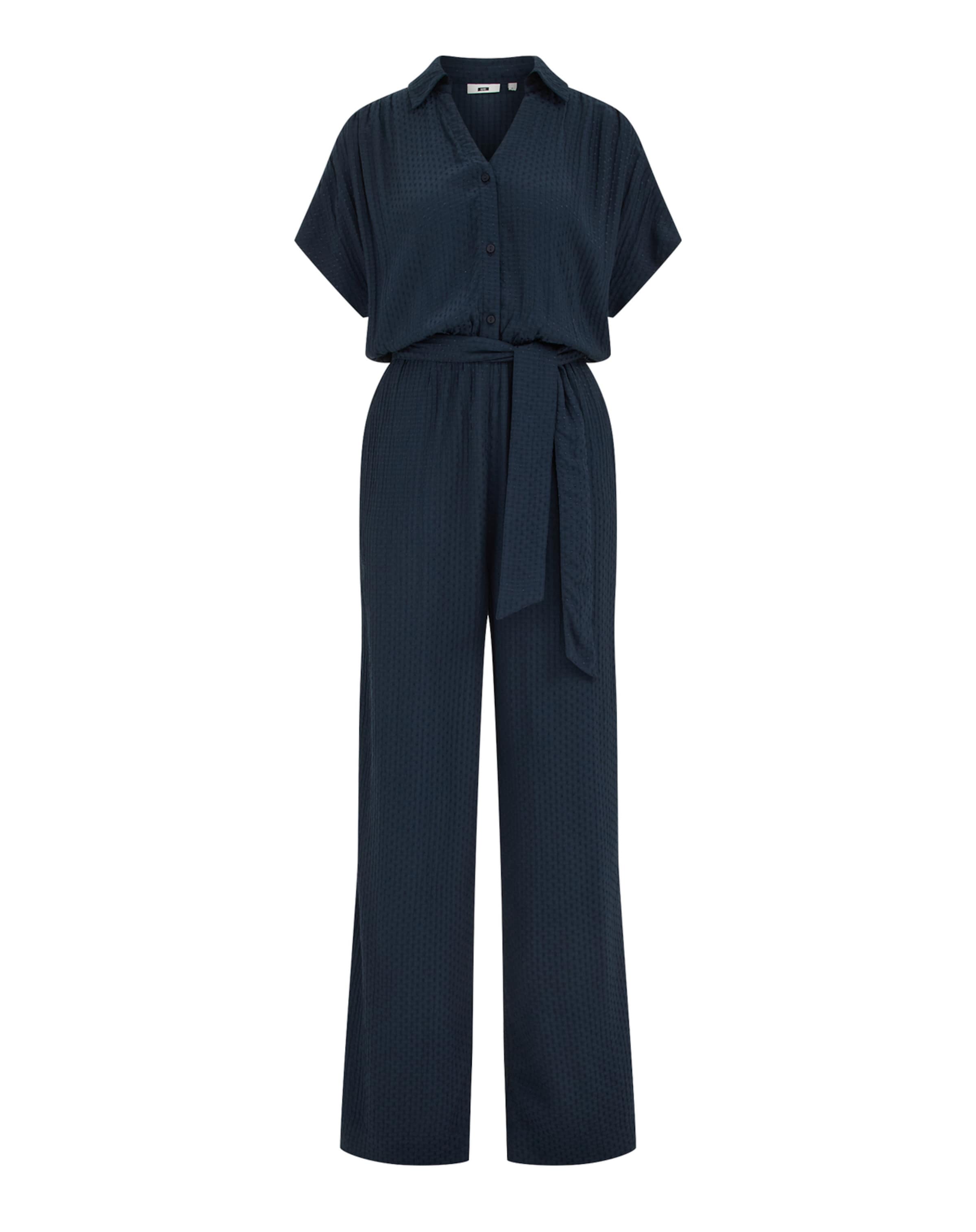 WE Fashion Ολόσωμη φόρμα σε μπλε: μπροστά