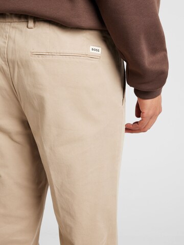 BOSS Slimfit Bukser 'Kaito1' i beige