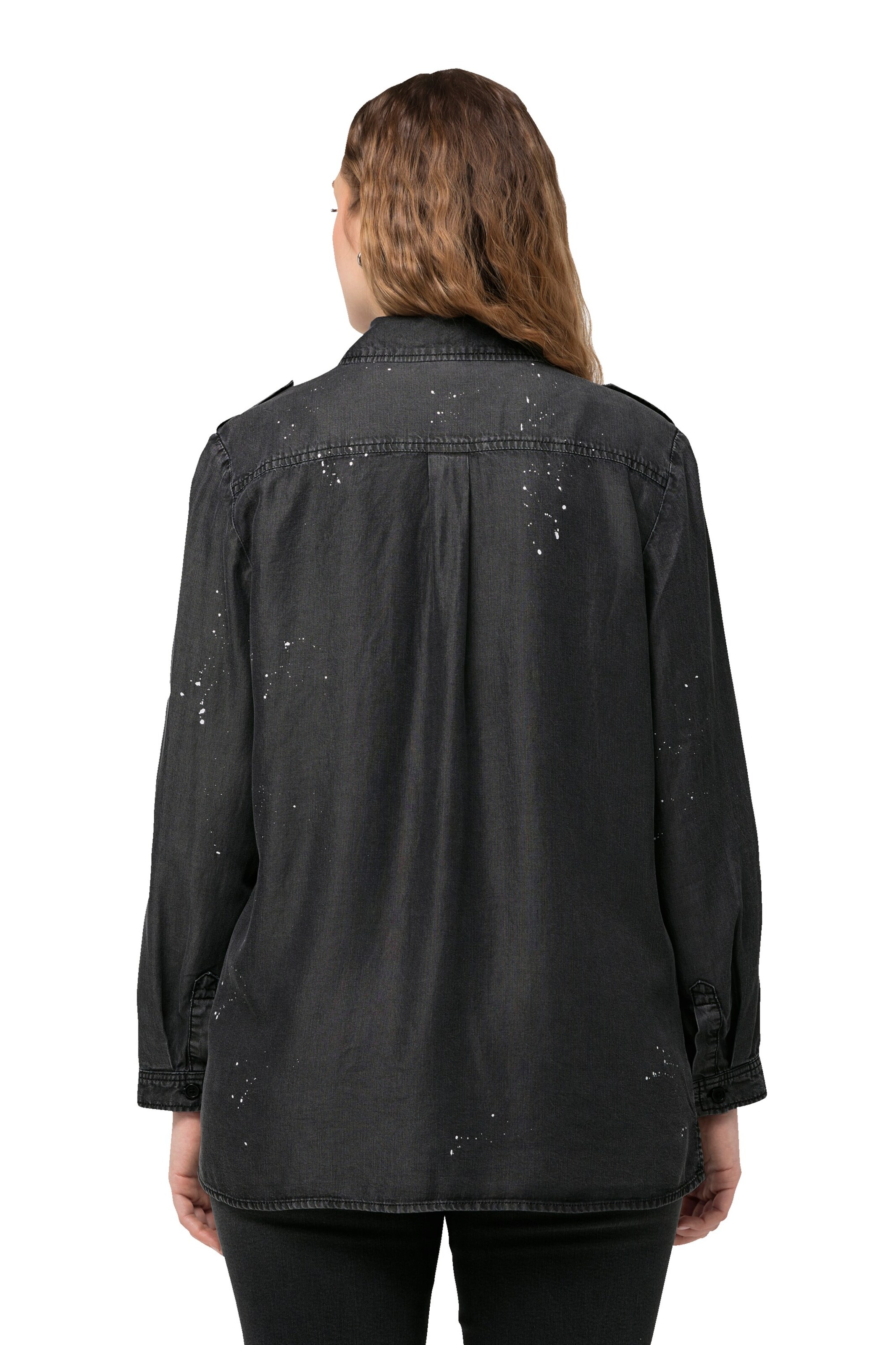 Ulla Popken Blouse in Grey