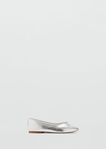 MANGO KIDS Slipper 'Gigip' in Silber
