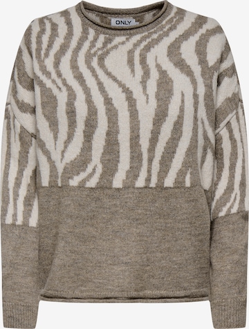 Pull-over 'ONLJADE' ONLY en vert : devant