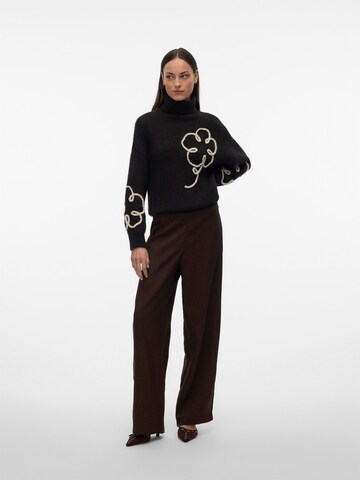 VERO MODA Sweater 'FATIMA' in Brown