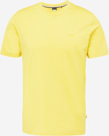 BOSS Tričko 'Thompson 01' – žlutá: přední strana