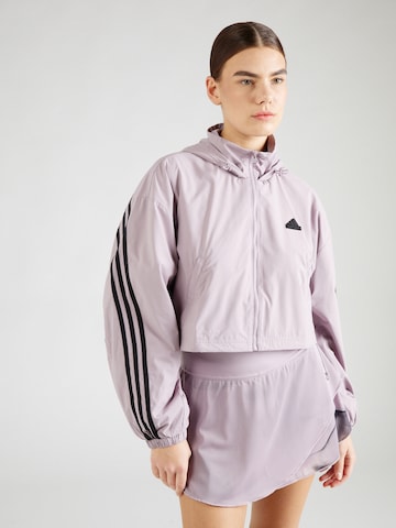 ADIDAS SPORTSWEAR Спортно яке в лилав