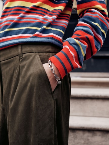 Wide Leg Pantalon à pince Next en vert