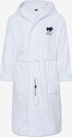 Polo Sylt Bademantel in Weiß: Vorderseite