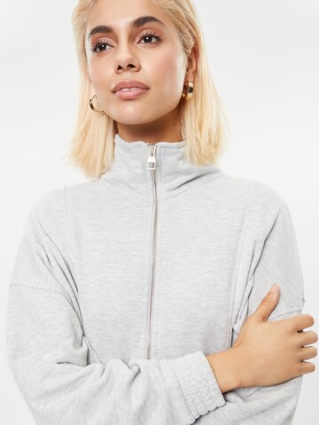 BIG STAR Zip-Up Hoodie 'ELLENA' in Grey