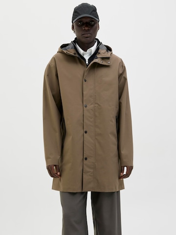 JACK & JONES - Abrigo de entretiempo en verde: frente