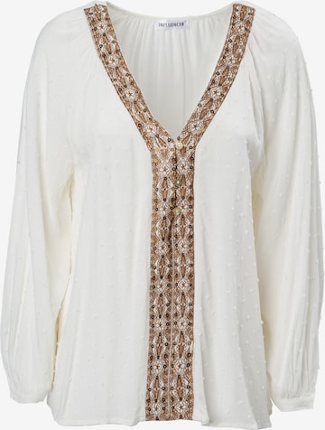 balta Influencer Palaidinė: priekis