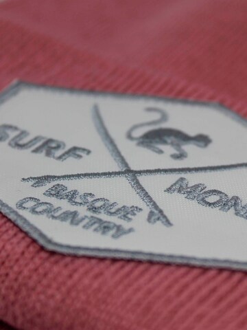 Surf Monkey Beanie in Pink