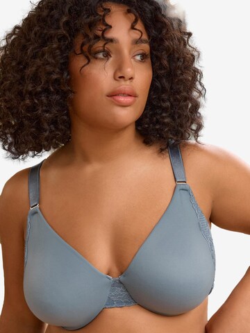 Next Бюстгальтер-минимайзер Бюстгальтер 'Forever Comfort' в Синий: спереди