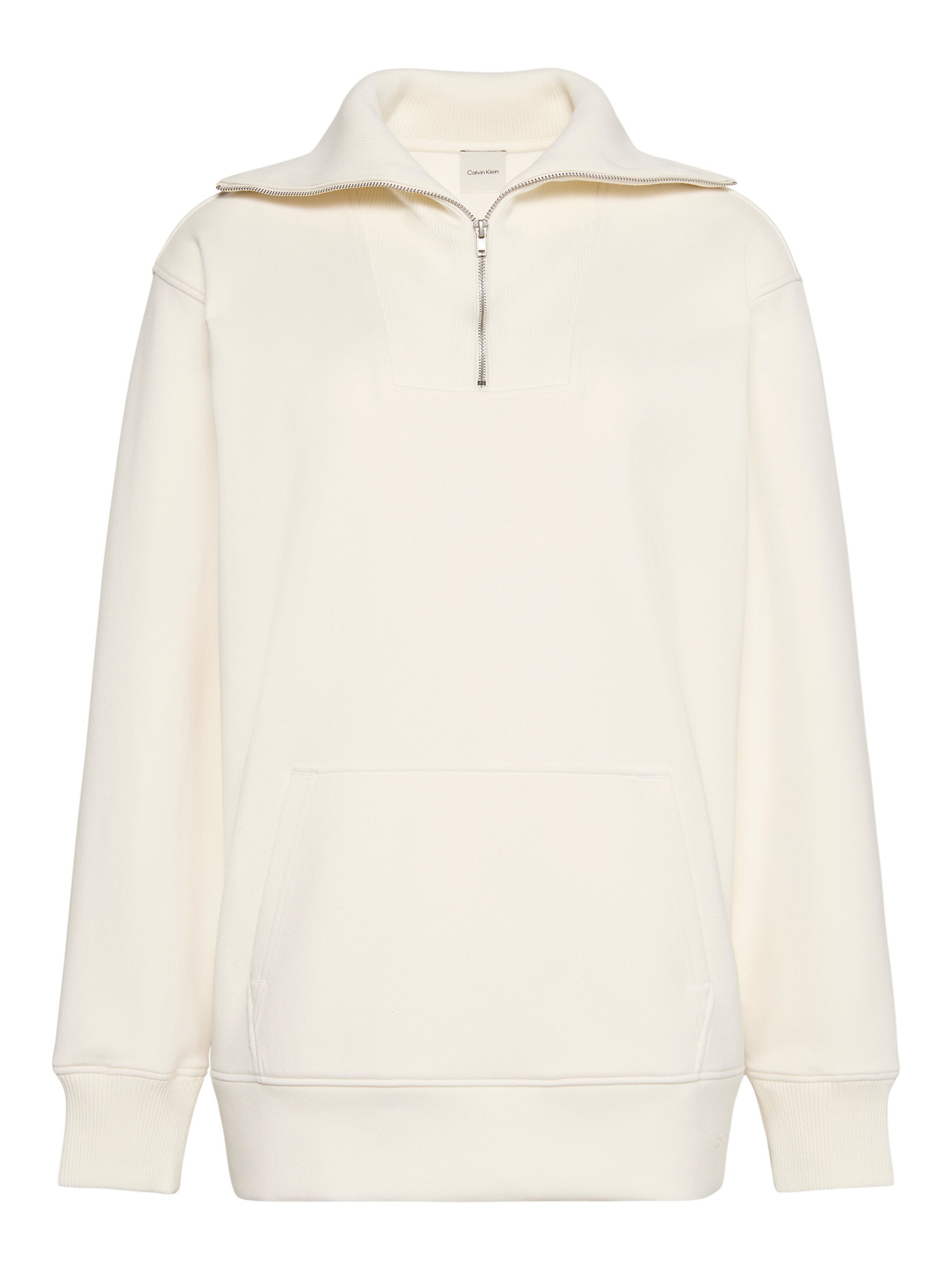 Calvin Klein Sweatshirt in Beige: front
