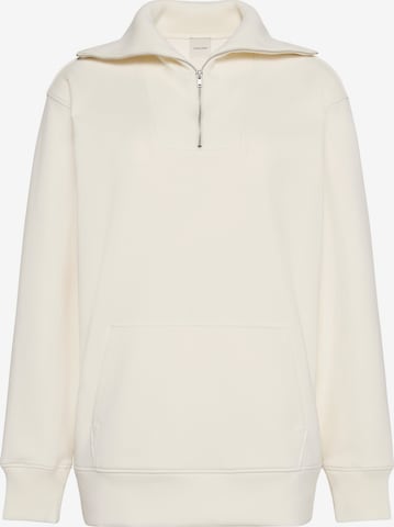 Calvin Klein Sweatshirt in Beige: front