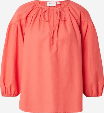 Camicia da donna di VILA in rosso: frontale