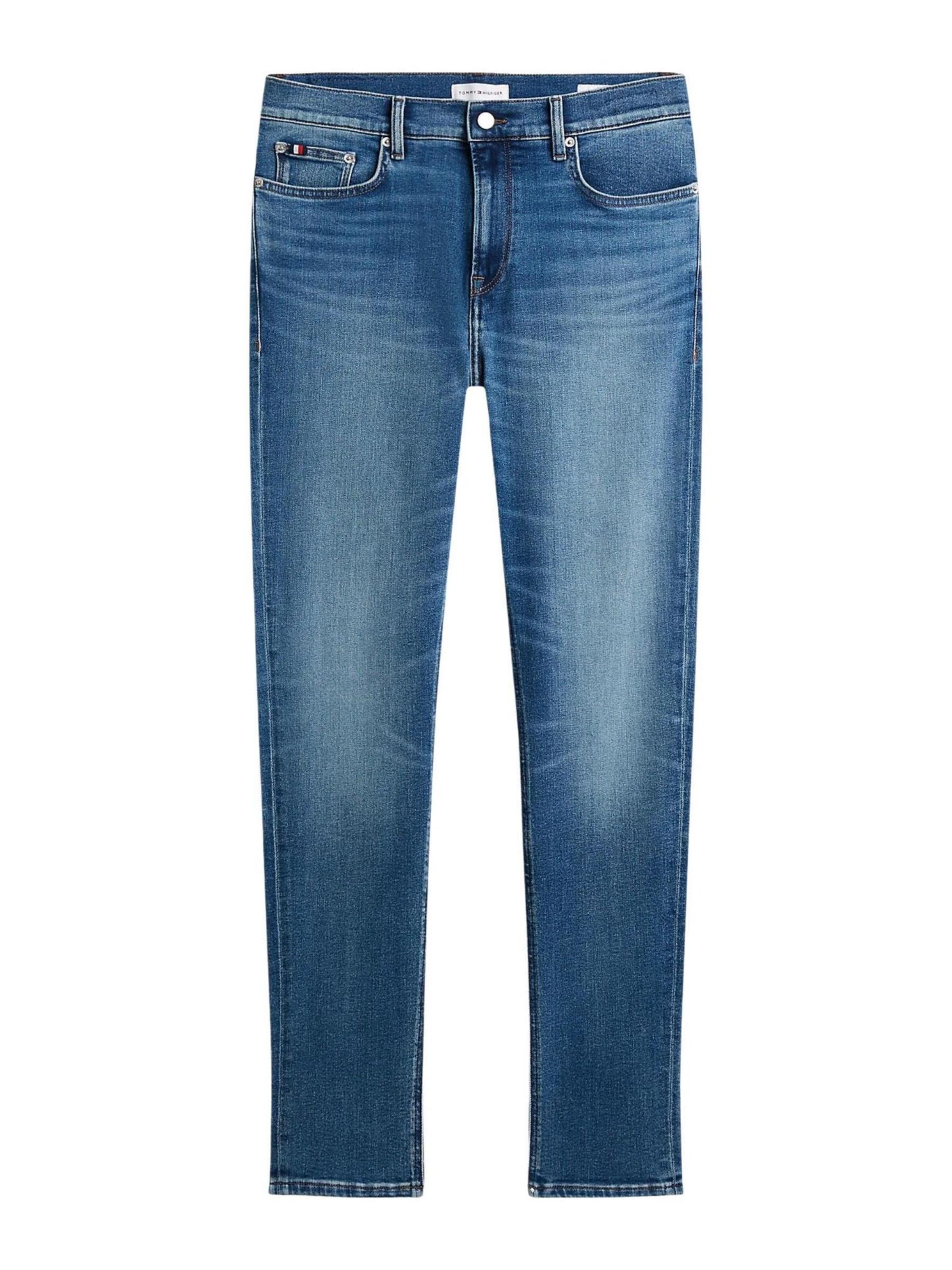 TOMMY HILFIGER Slimfit Jeans in Blauw: voorkant