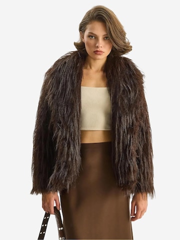 Veste mi-saison 'Jacken' Bianco Lucci en marron