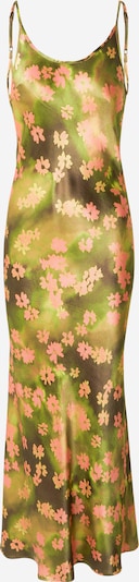 TOPSHOP Haljina u tamno smeđa / maslinasta / kivi zelena / koraljna, Pregled proizvoda