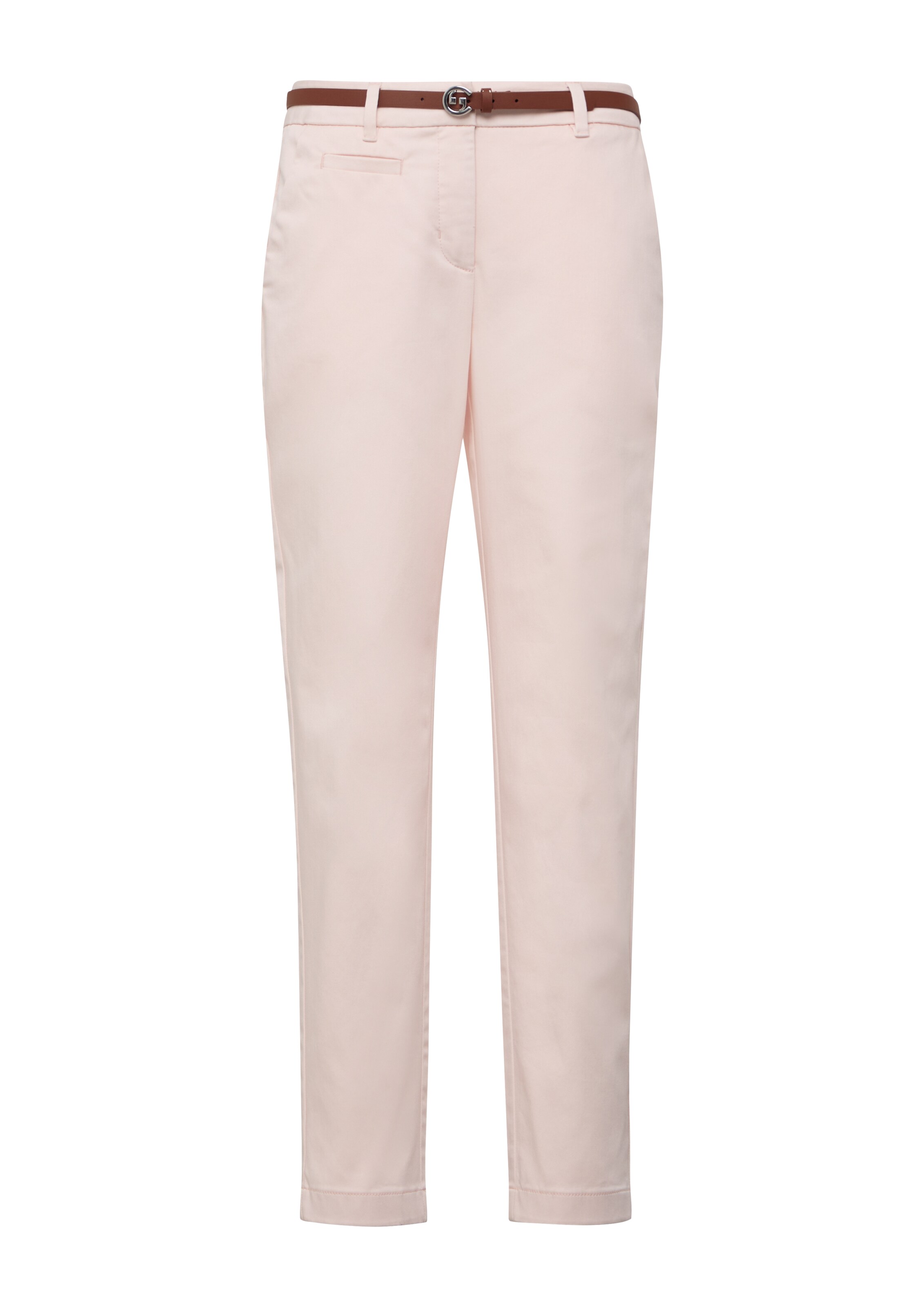 COMMA Slimfit Chino hlače | roza barva: sprednja stran