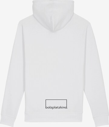 Bolzplatzkind Sweatshirt in White