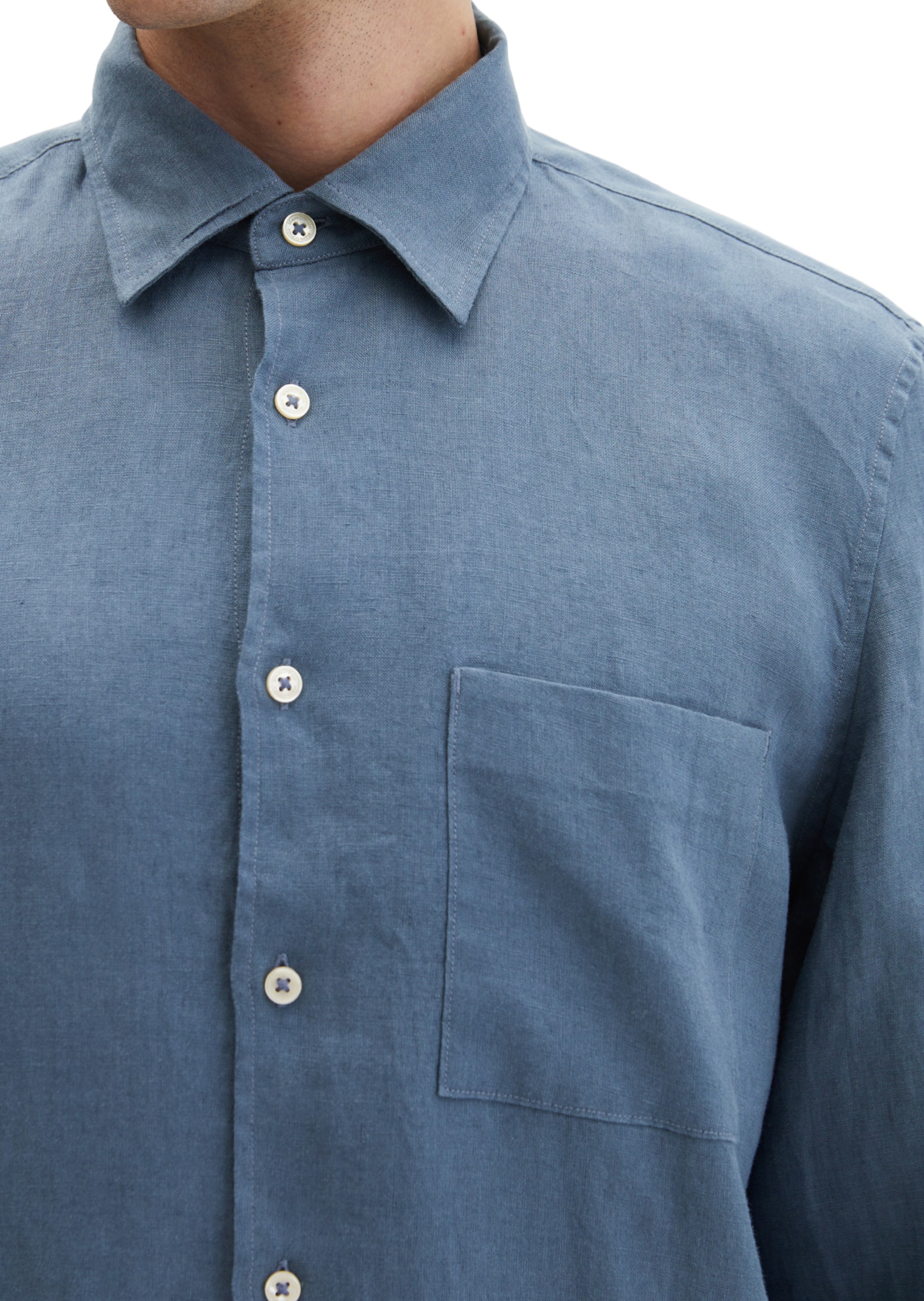 Marc O'Polo Regular fit Button Up Shirt in Blue