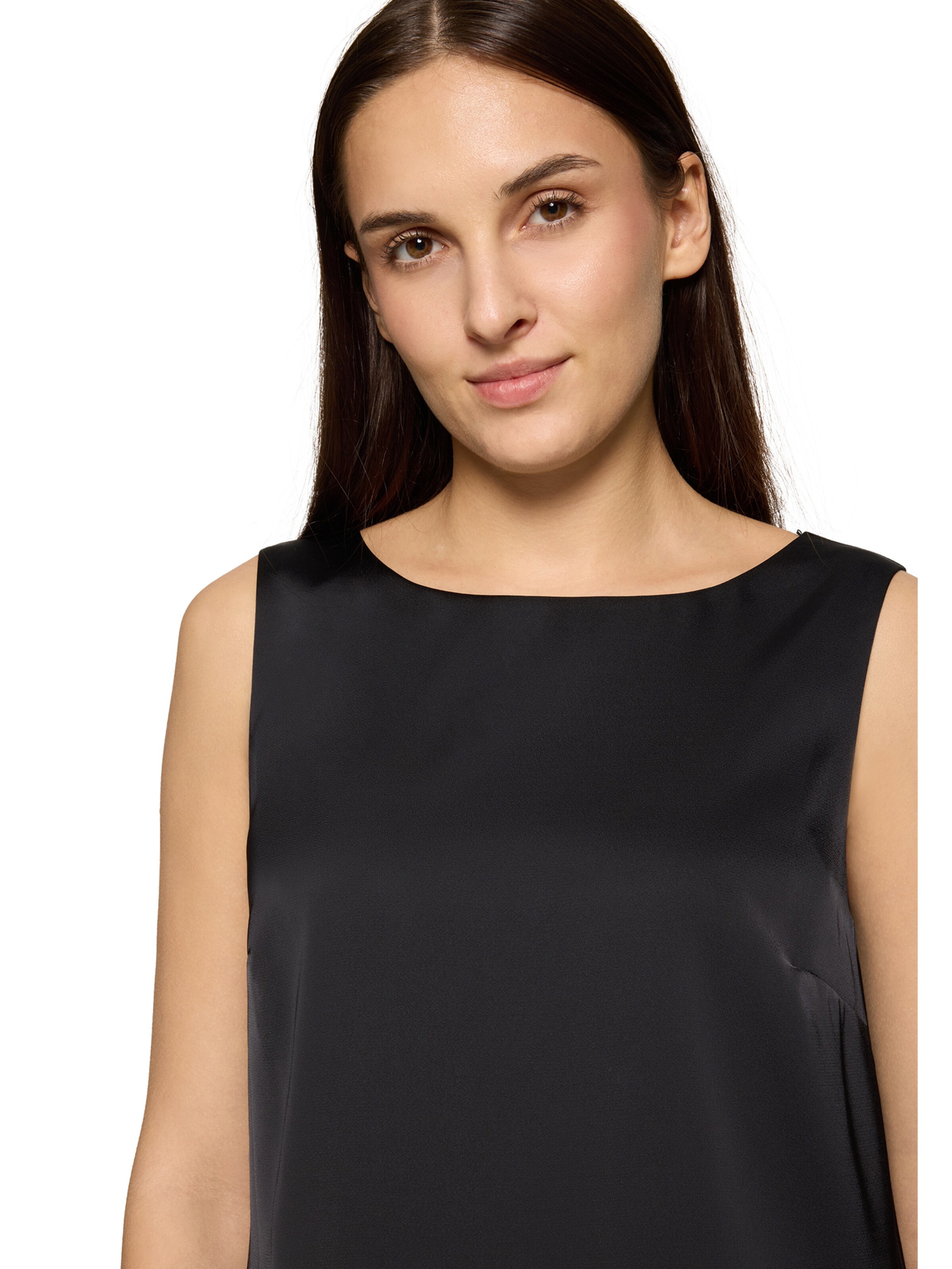 Vera Mont Trägertop mit U-Boot-Ausschnitt in Schwarz