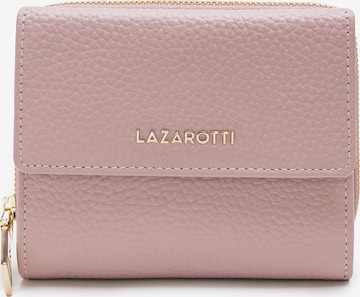 Lazarotti Wallet in Pink: front