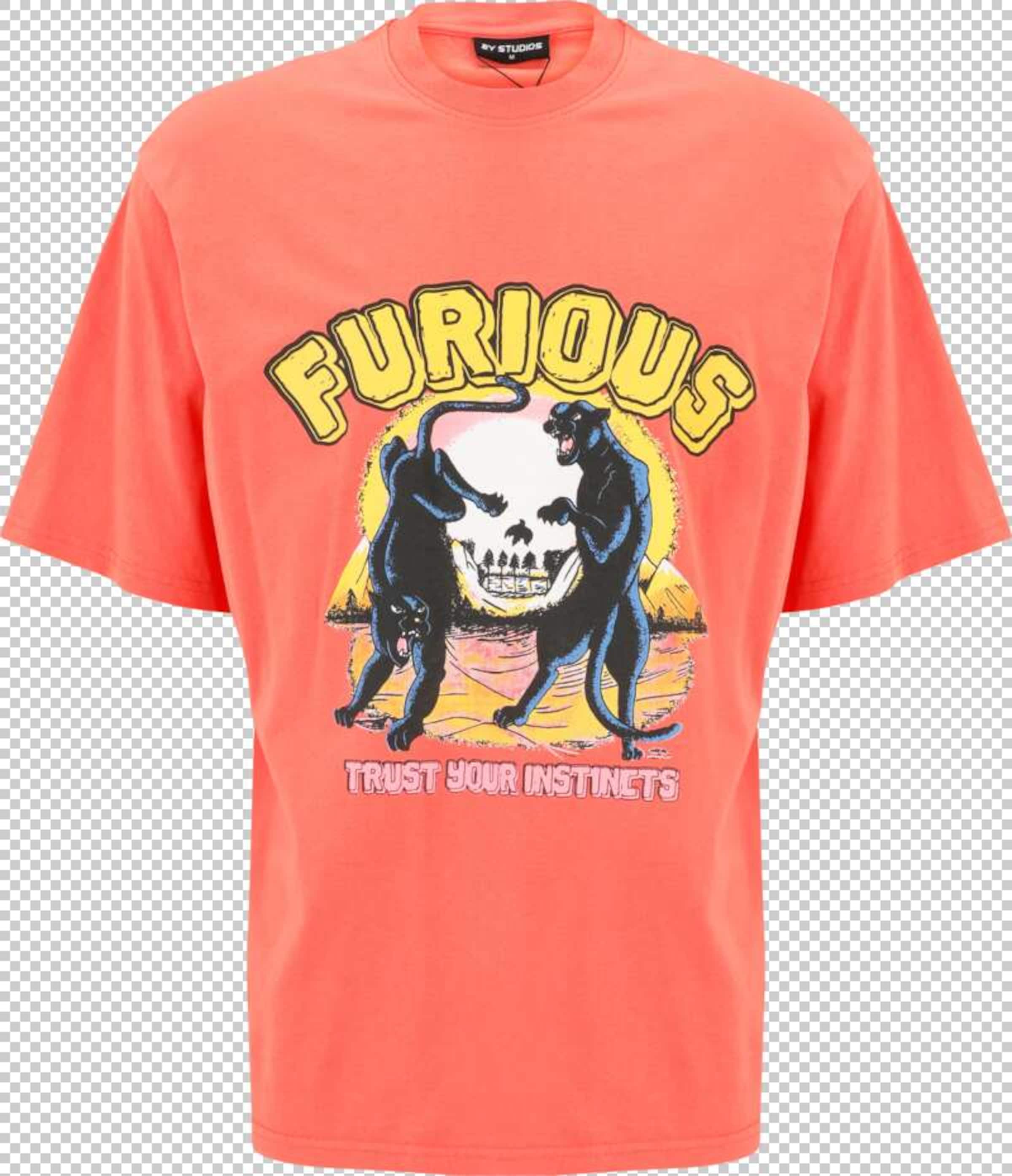 2Y Studios Shirt 'Furios' in Red: front