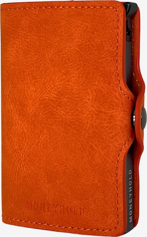 Moneyhold Wallet in Orange: front