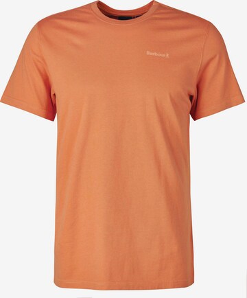 Maglietta 'Kentrigg' di Barbour in arancione: frontale