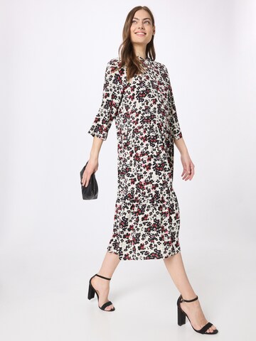 Masai Shirt Dress in White