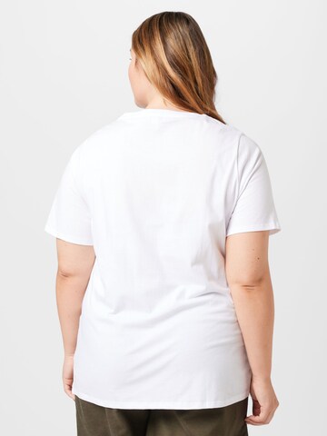 T-shirt 'ALWAYS BE KIND' River Island Plus en blanc