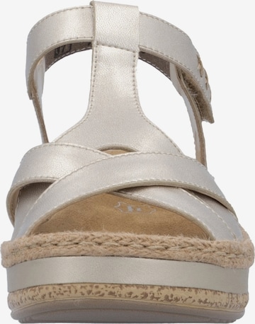 Rieker Sandal in Gold