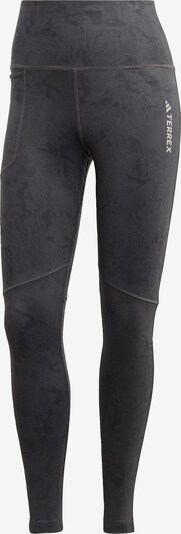 Pantaloni sport 'Multi' ADIDAS TERREX pe gri metalic / alb, Vizualizare produs