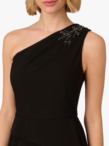 Adrianna Papell Evening dress 'Beaded Knit Crepe Gown' in Black