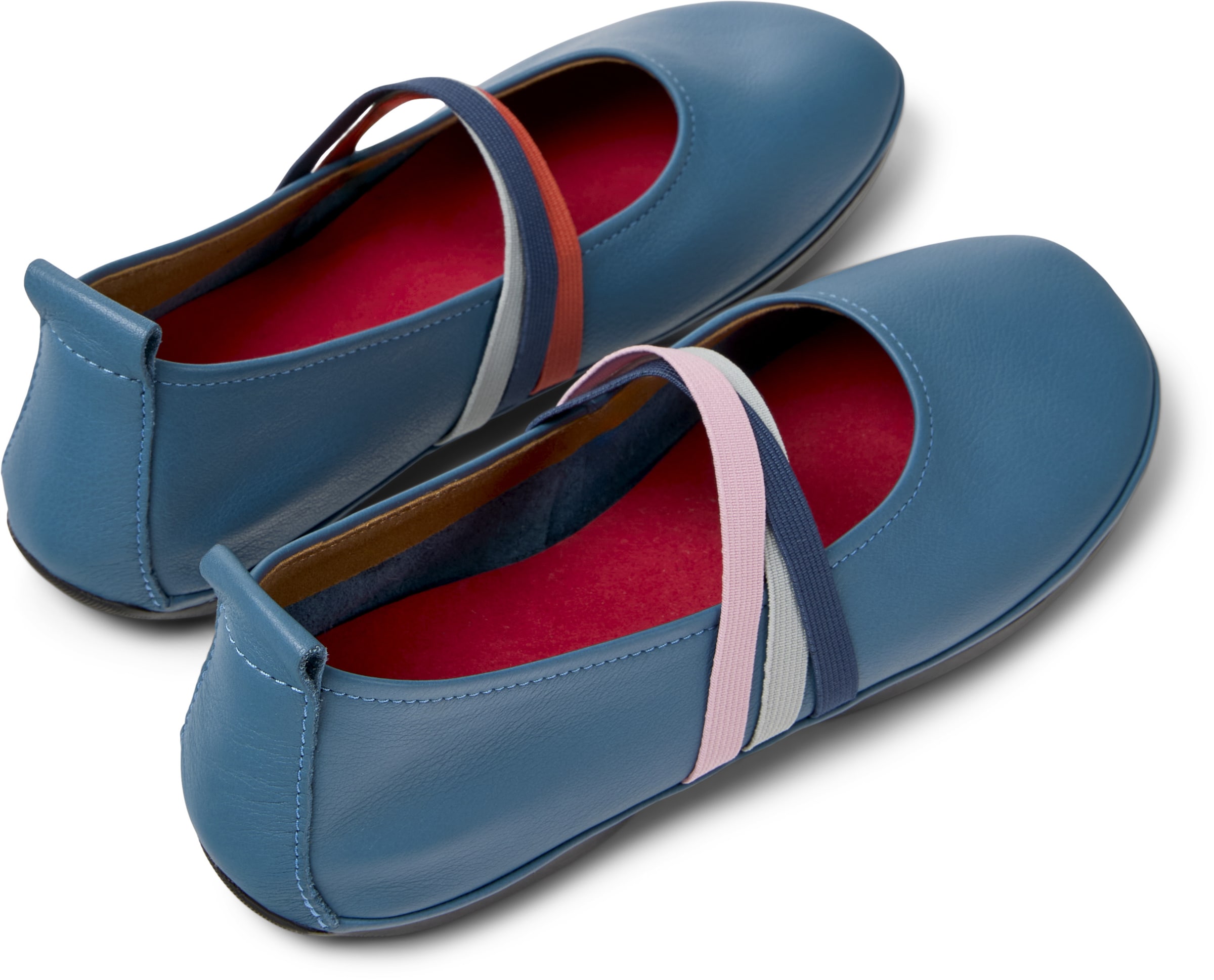 CAMPER Strap ballerina 'Right Nina' in Blue