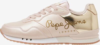 Pepe Jeans Sneaker low 'LONDON' in gold / hellpink, Produktansicht