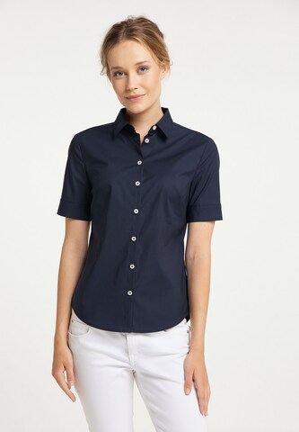 DreiMaster Maritim Blouse in Blauw: voorkant