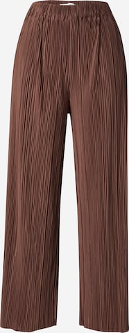 Loosefit Pantalon 'UMA' Samsøe Samsøe en marron : devant