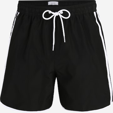 Calvin Klein Swimwear Kratke kopalne hlače | črna barva: sprednja stran