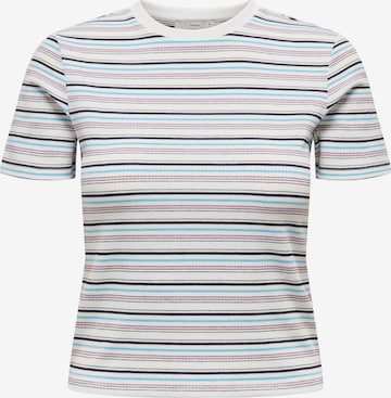 ONLY Majica 'ONLLUPE' | bela barva: sprednja stran