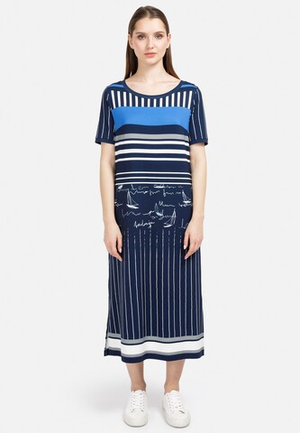 HELMIDGE Summer Dress in Blue: front