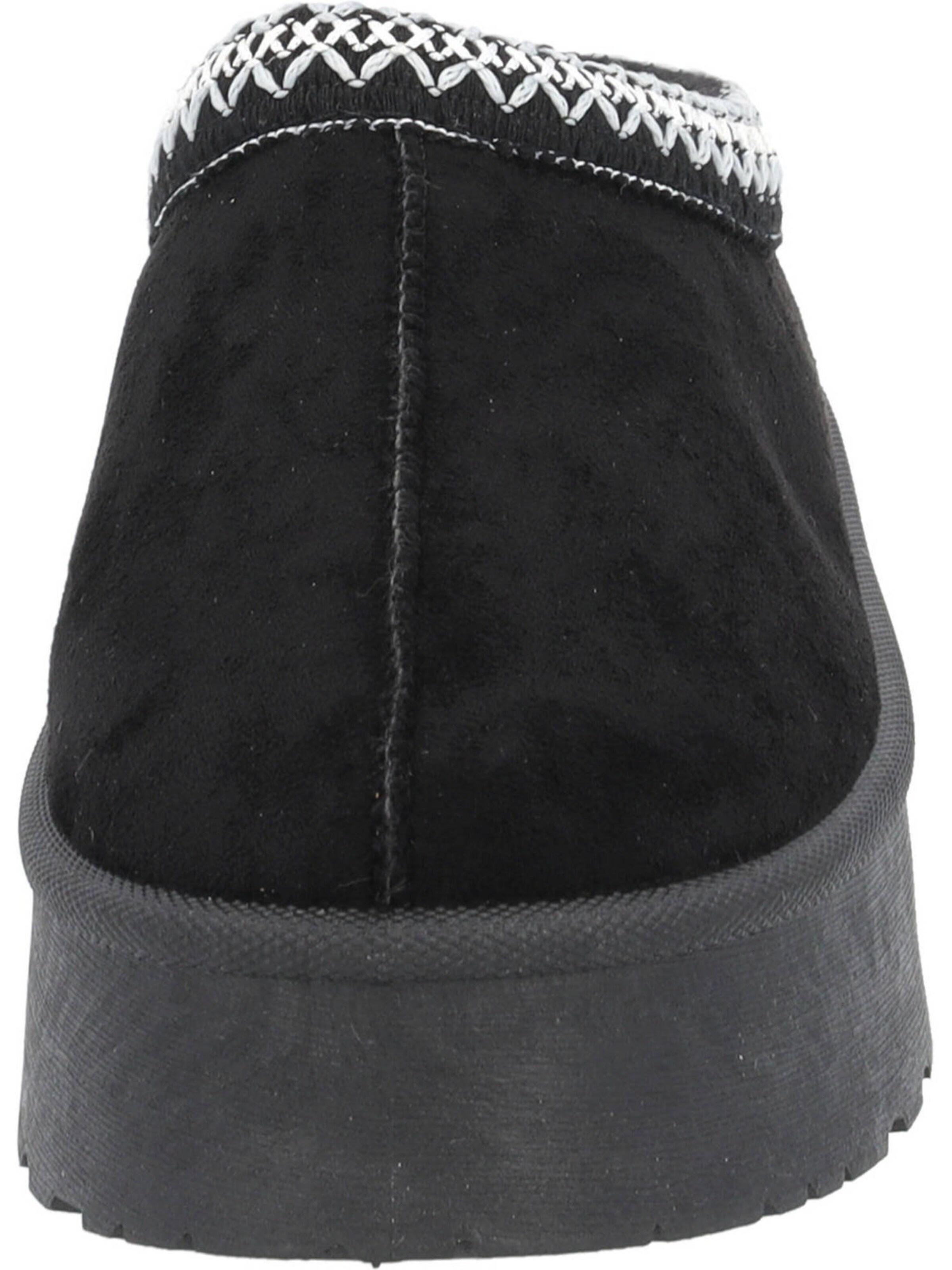 Palado Hausschuh 'Asinara' in Schwarz