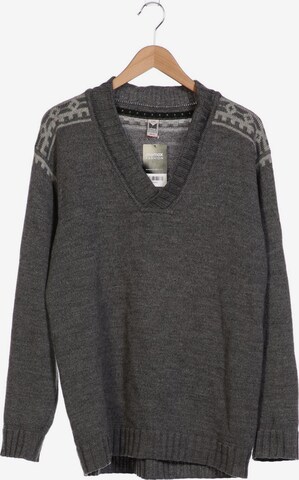 Dale of Norway Sweater & Cardigan in XL in Grey: front