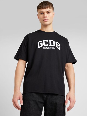 GCDS T-Shirt in Schwarz: predná strana