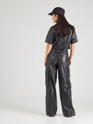 HUGO Regular Pants 'Haleva-1' in Black