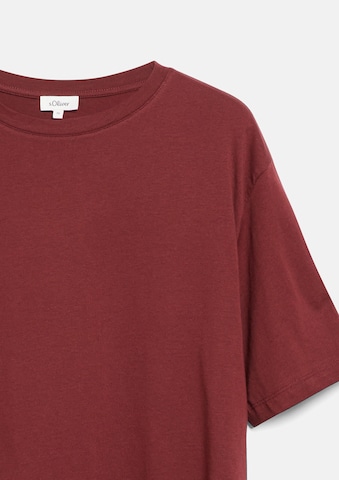 T-shirt s.Oliver en rouge