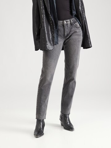 rag & bone - regular Vaquero 'DRE' en negro: frente