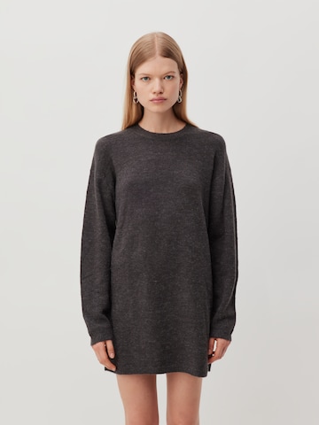 LeGer by Lena Gercke Knitted dress 'Ella' in Grey: front