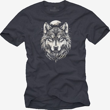 MAKAYA Shirt in Grey: front
